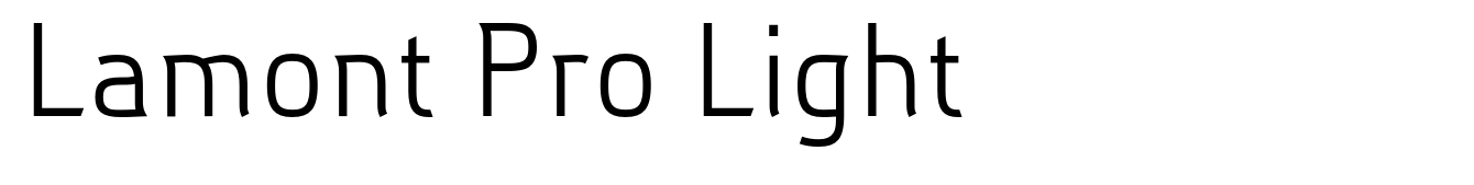 Lamont Pro Light